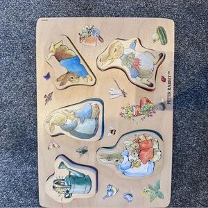 Beatrix Potter Peter Rabbit wooden Puzzle